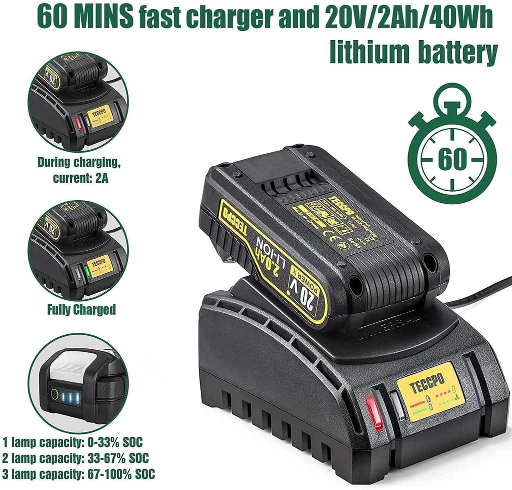 Cordless Drill Set, 29Pcs Power Drill Set, 310 In-lbs, 2-Speed, 21+1 Torque Setting, 2.0Ah Battery & Fast Charger J497