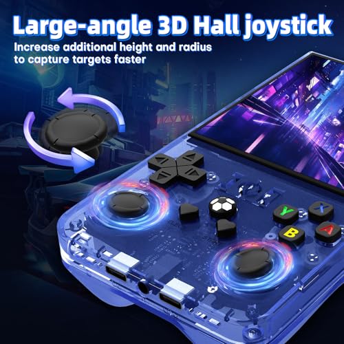 Blue 4.0'' Screen Retro Handheld Gaming Console E2061