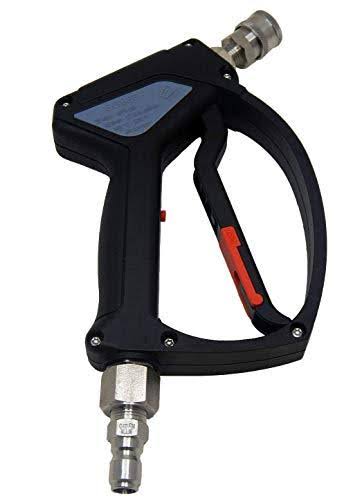 Black Spray Gun with SS QC Fittings A29682