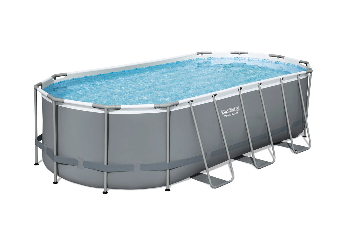 18' x 9' x 48'' Oval Above Ground Pool Set I4800