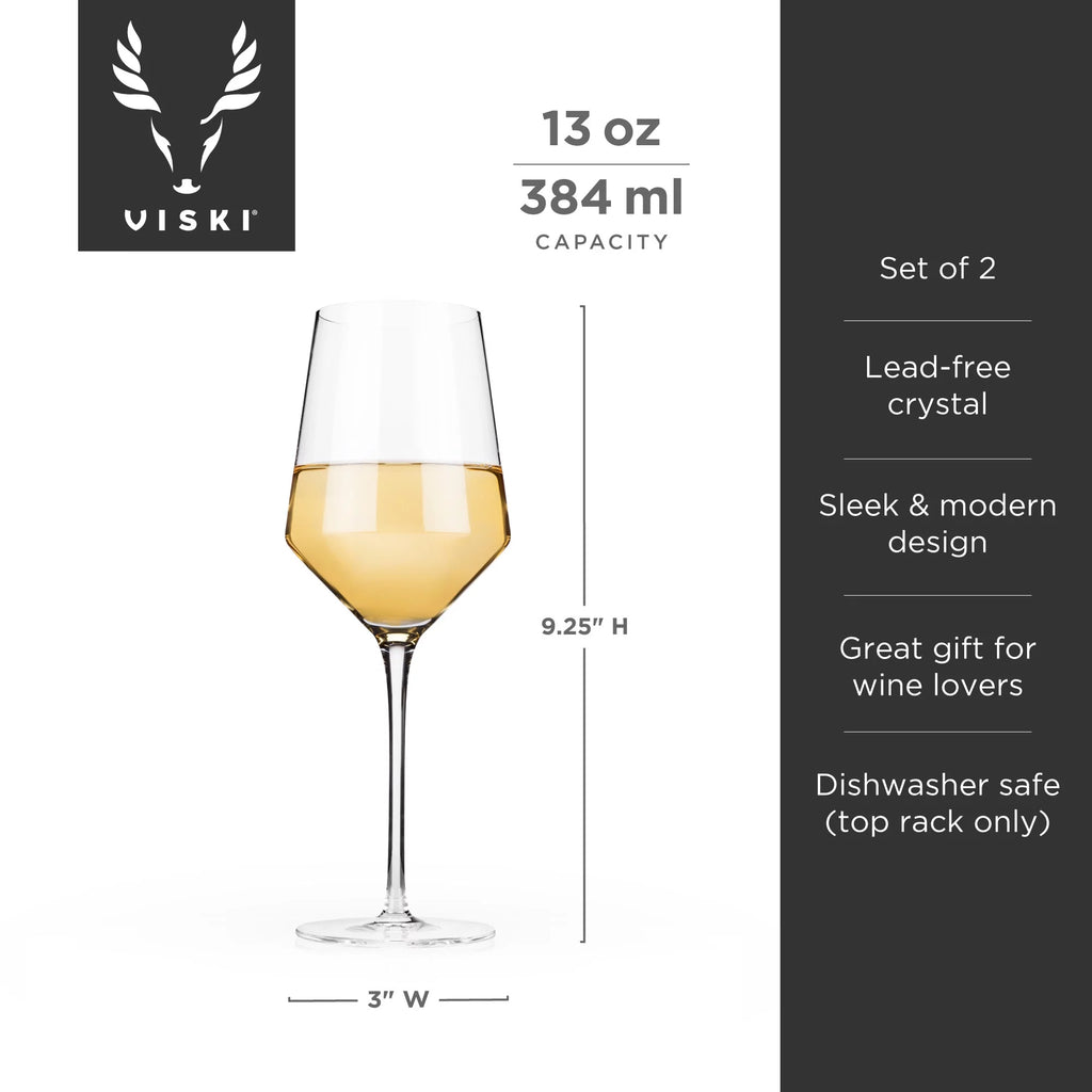 Crystal Chardonnay Wine Glasses Set of 2 K765022