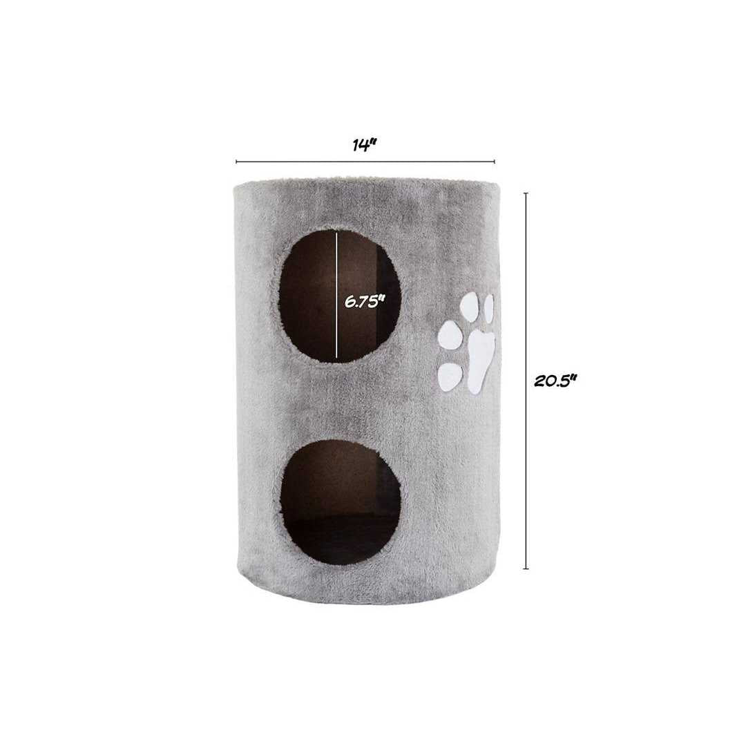 2-Story Cat Condo & Scratching Pad Q23620