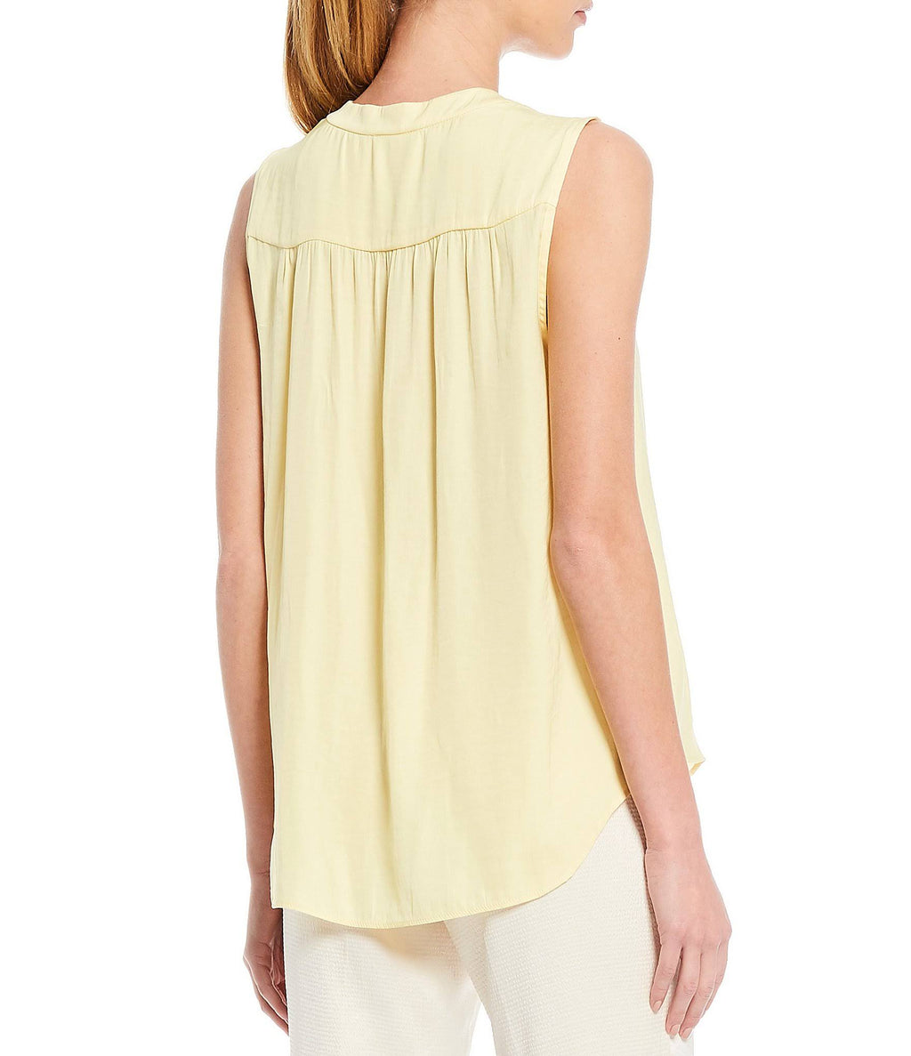 V-Neck Sleeveless Blouse F636862