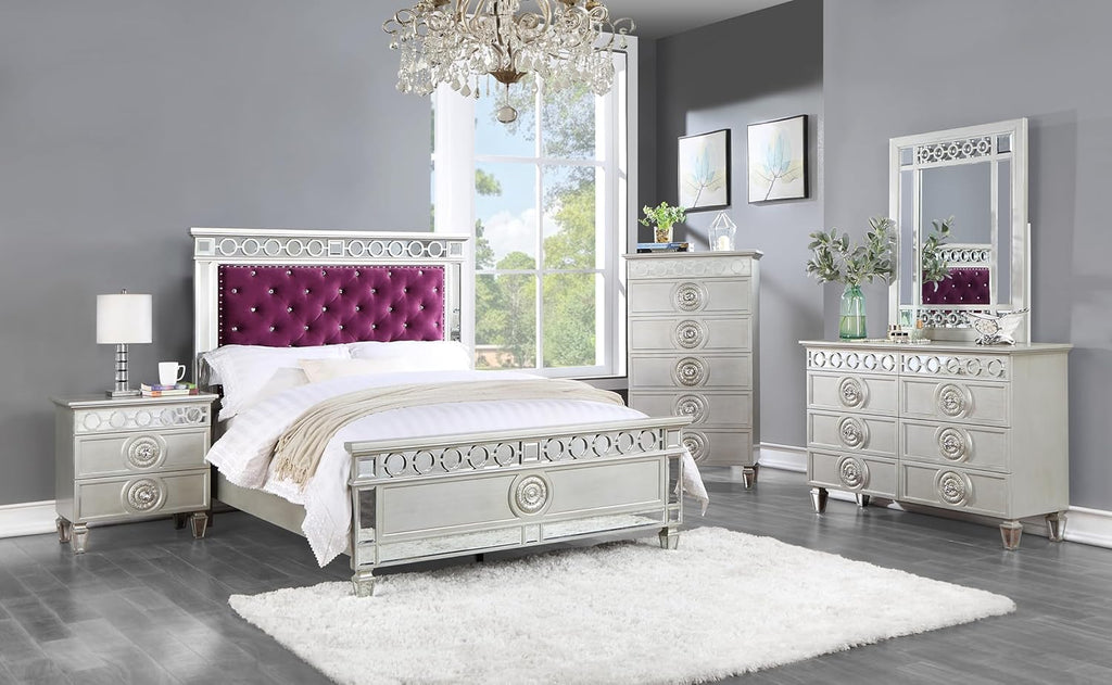 Silver Mirrored Chest Z5471