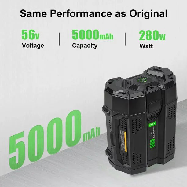 56V 5.0Ah Battery with Fuel Gauge W394