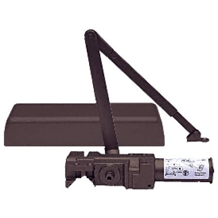 Dark Bronze Adjustable Cast Iron Surface Mount Door Closer V247