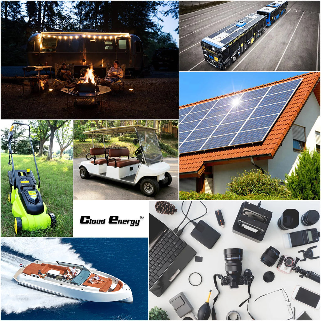 12V 150Ah LiFePO4 Deep Cycle Battery with 100A BMS V140661