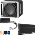 12" Vented Loaded Enclosure with Mono and 4-Channel Amplifiers J157