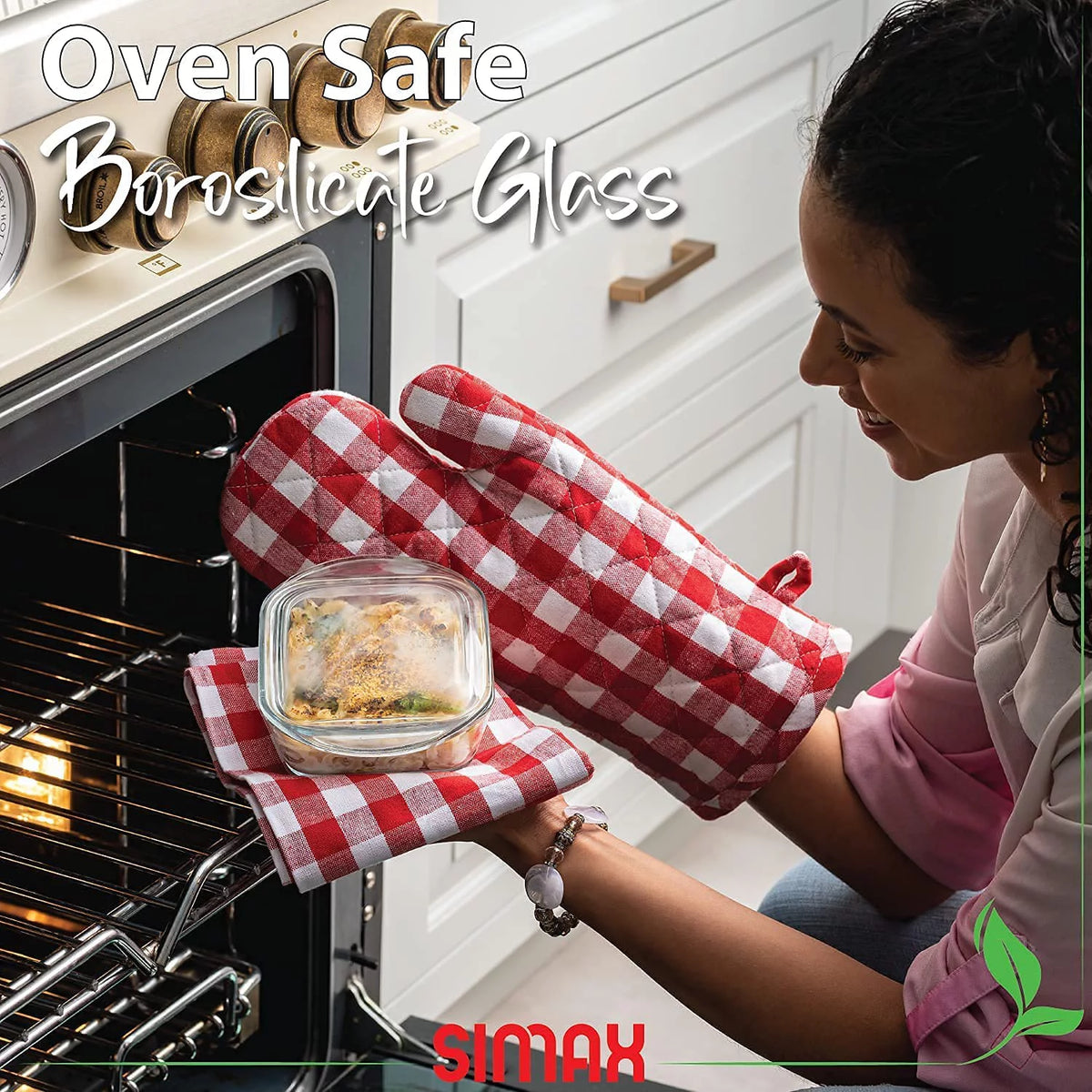 Clear Square Mini Glass Casserole with Lid 10 Ounce A401564