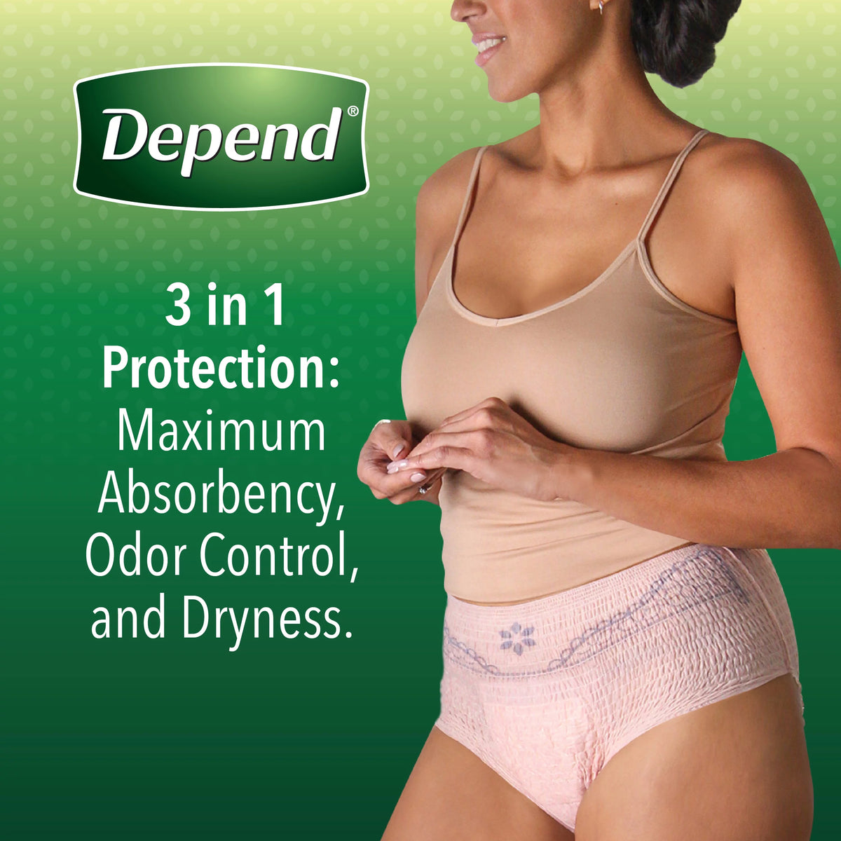 Incontinence Underwear for Women Maximum Absorbency M Blush 84 Count S60109