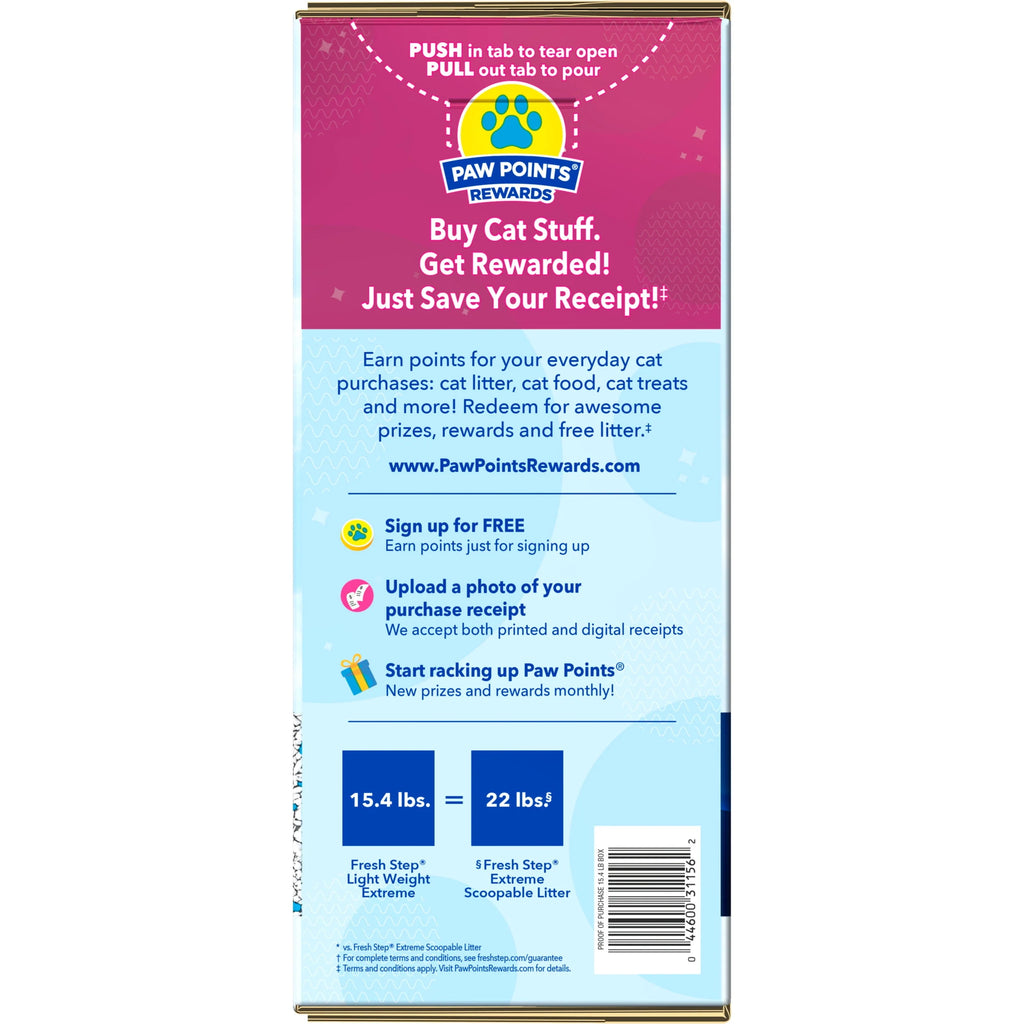 Lightweight Scented Clumping Cat Litter, 15.4 lbs X627413