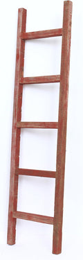 Rustic Decorative Ladder 5 ft Recycled Reclaimed Wood M13731