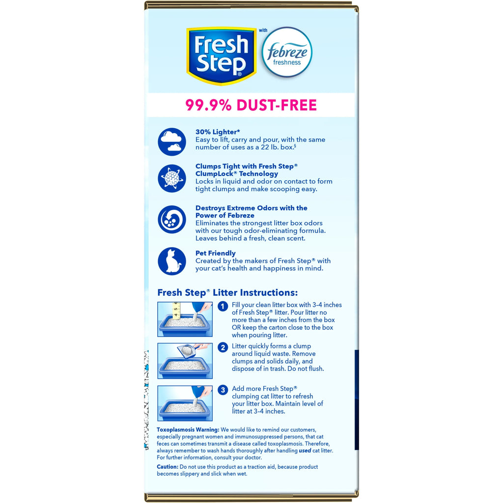 Lightweight Scented Clumping Cat Litter, 15.4 lbs X627413