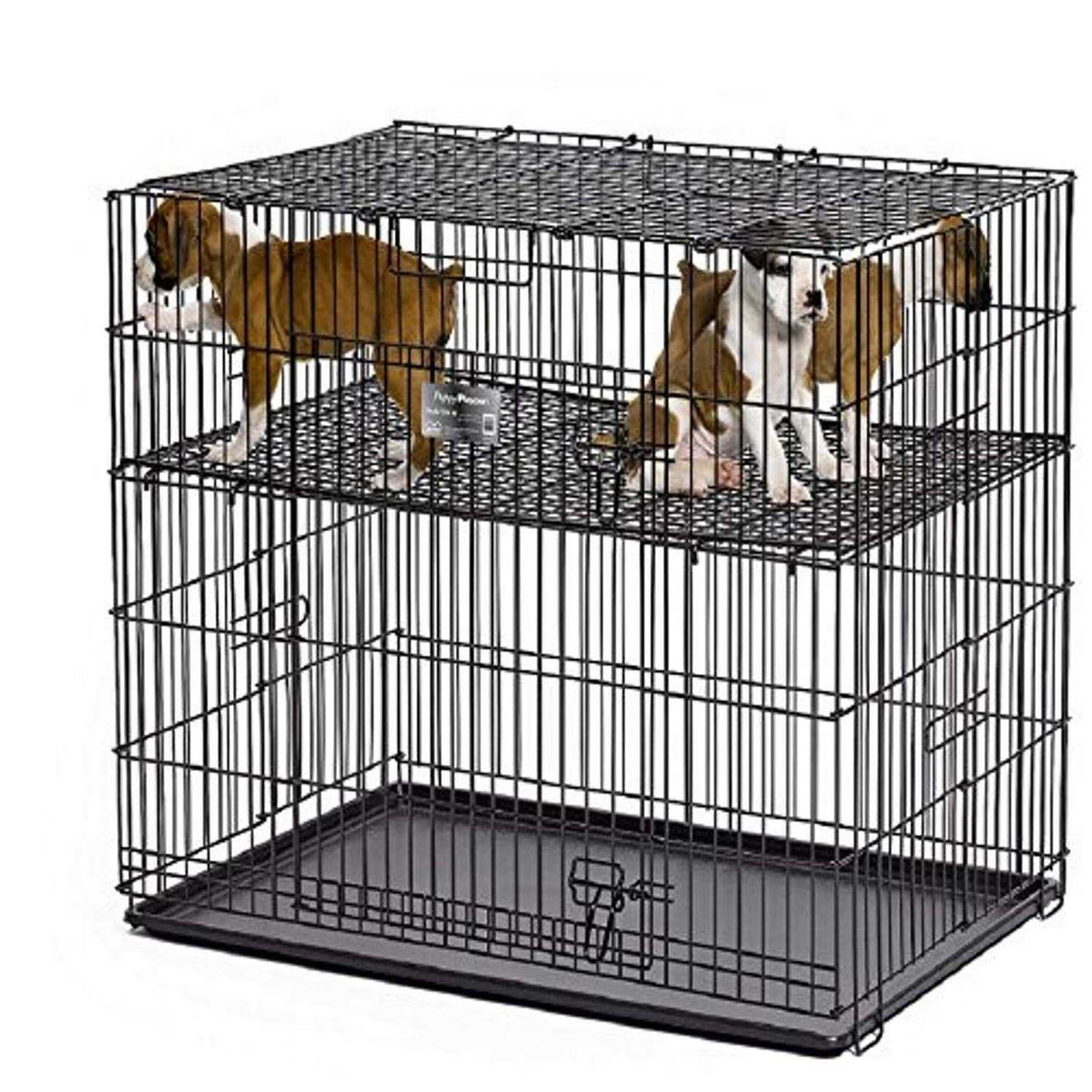 Puppy Playpen with Plastic and Floor Grid F701