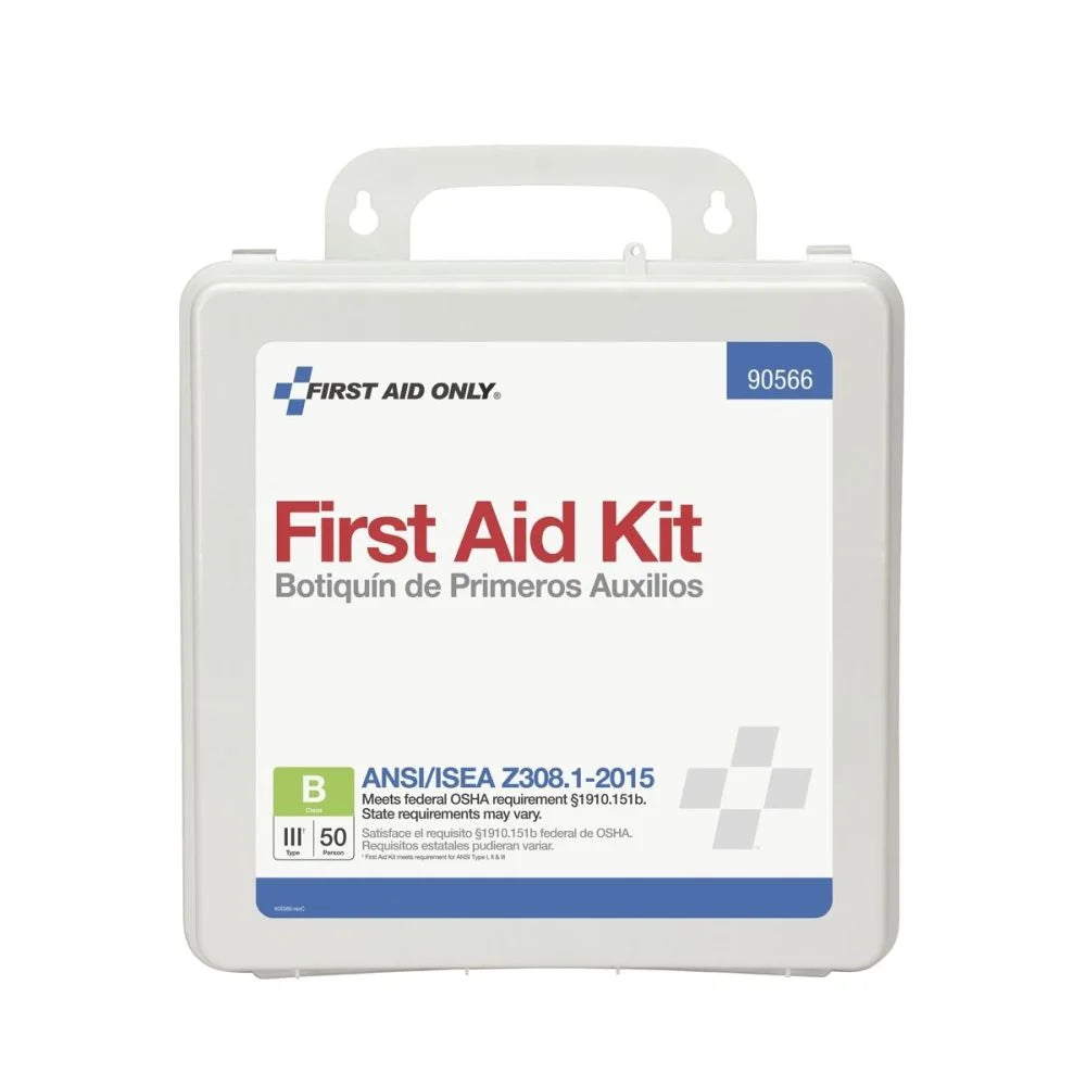 ANSI 2015 Compliant Class B Type III First Aid Kit, 199 Pieces K28803