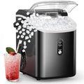 Countertop Nugget Ice Maker with Soft Chewable Ice, 34Lbs/24H, Self-Cleaning Y4183