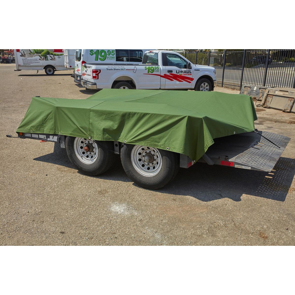 10 ft. x 12 ft. Canvas Tarp V2176