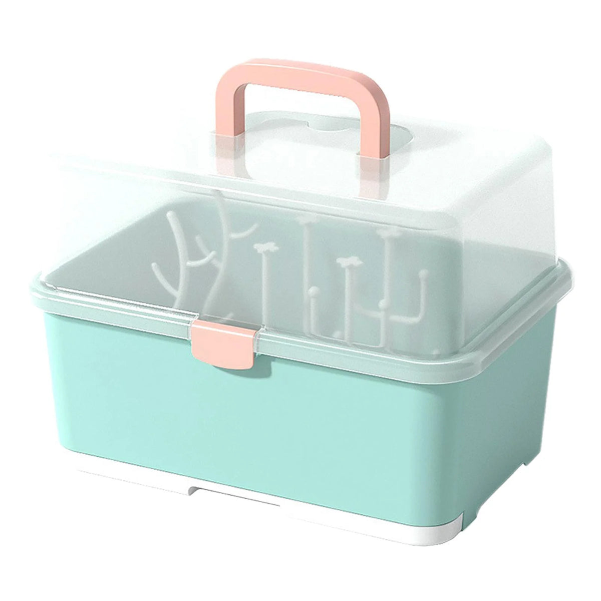 Portable Baby Bottle Drying Rack with Drainer P95348