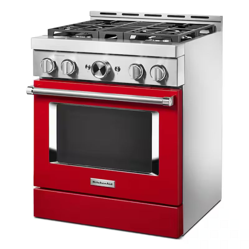 Passion Red Smart Gas Range with True Convection C293