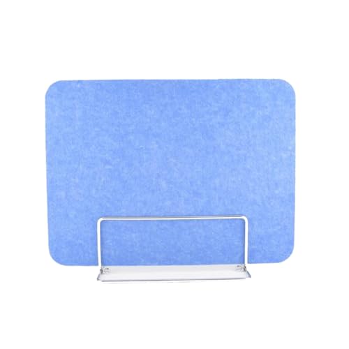 Acoustic Desk Divider Gray 30x120cm S31429