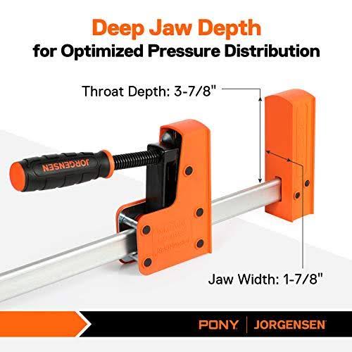 48-Inch Parallel Jaw Bar Clamp Set, 2-Pack Q9949