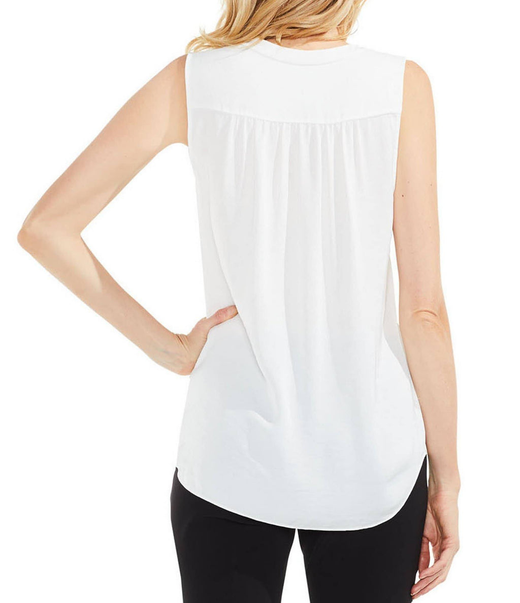 V-Neck Sleeveless Blouse F636862