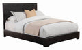 Black Full Upholstered Bed O250054