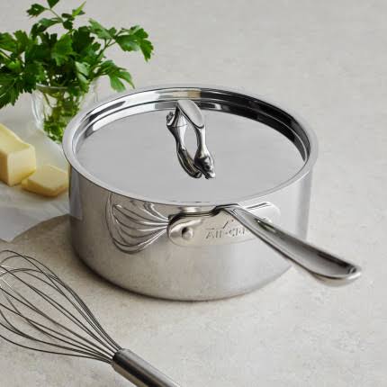 4 qt Stainless Steel Saucepan with Lid U899143