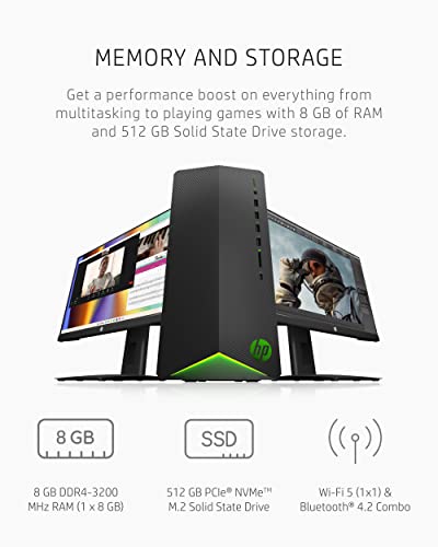 AMD 6-Core Ryzen 5 5600G Desktop Computer with 8GB RAM 256GB SSD O75376