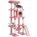 63 Inches Tall Cat Tree with Scratching Posts E510