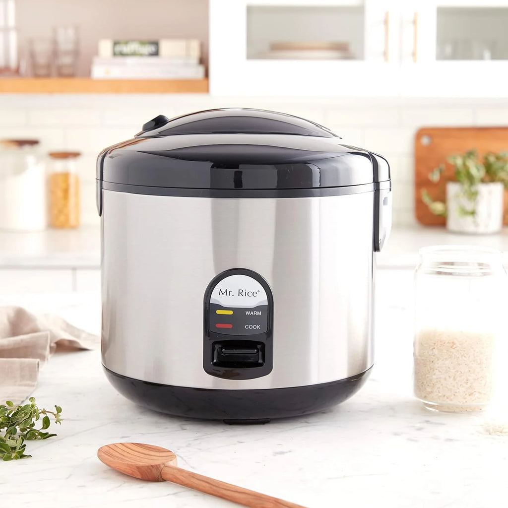 10 Cups Rice Cooker With Stainless Body W617273