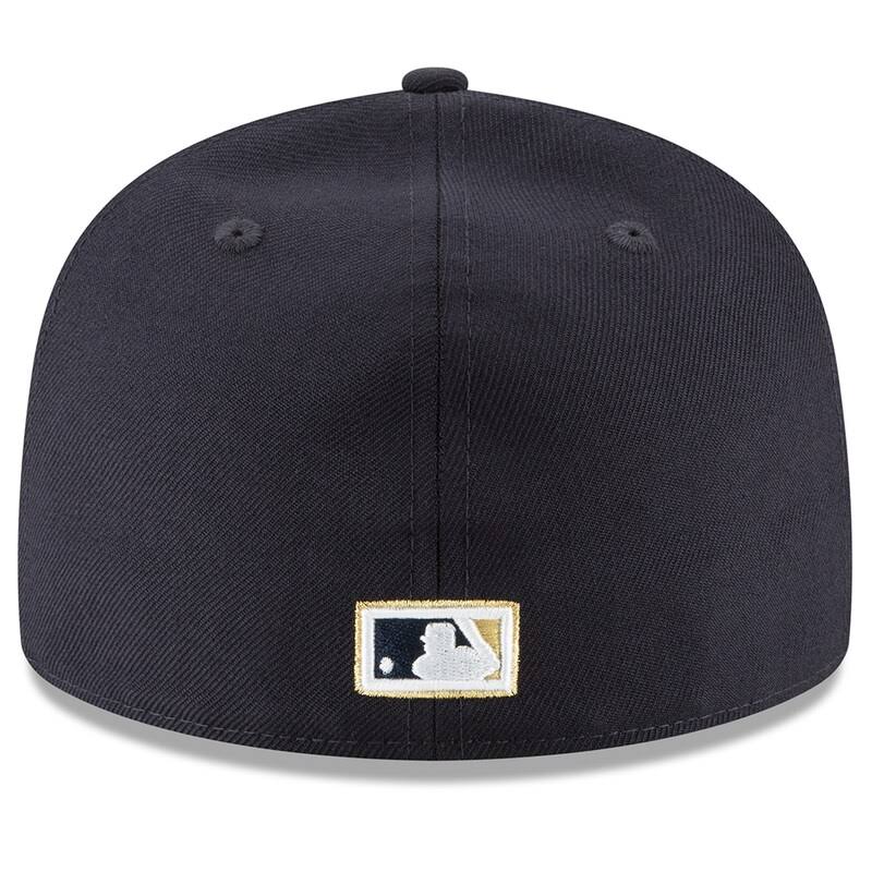 Navy Wool Fitted Hat Cap 7 5/8 K727