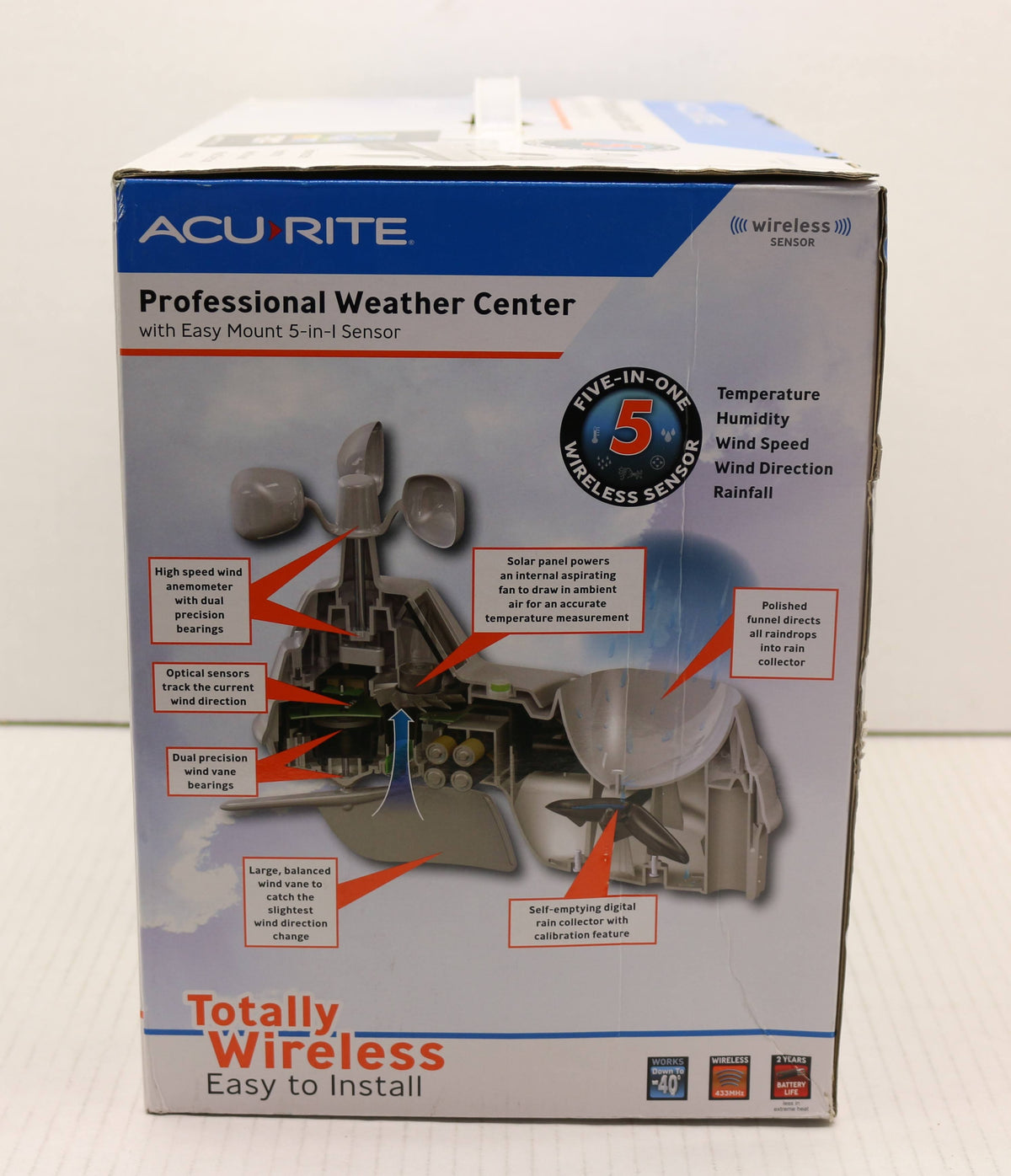 Professional Weather Center with 5-in-1 Sensor Z437922