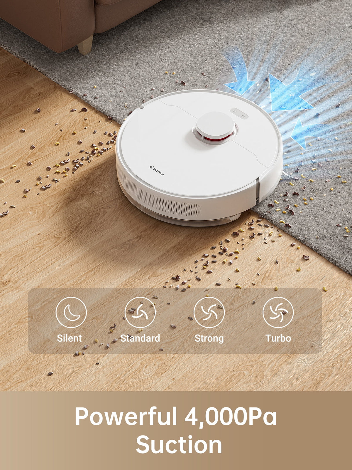 Robot Vacuum and Mop with Self-Emptying Base P865785