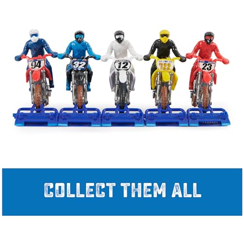 5-Pack 1:24 Scale Die-Cast Motorcycles with Rider Figure C957938