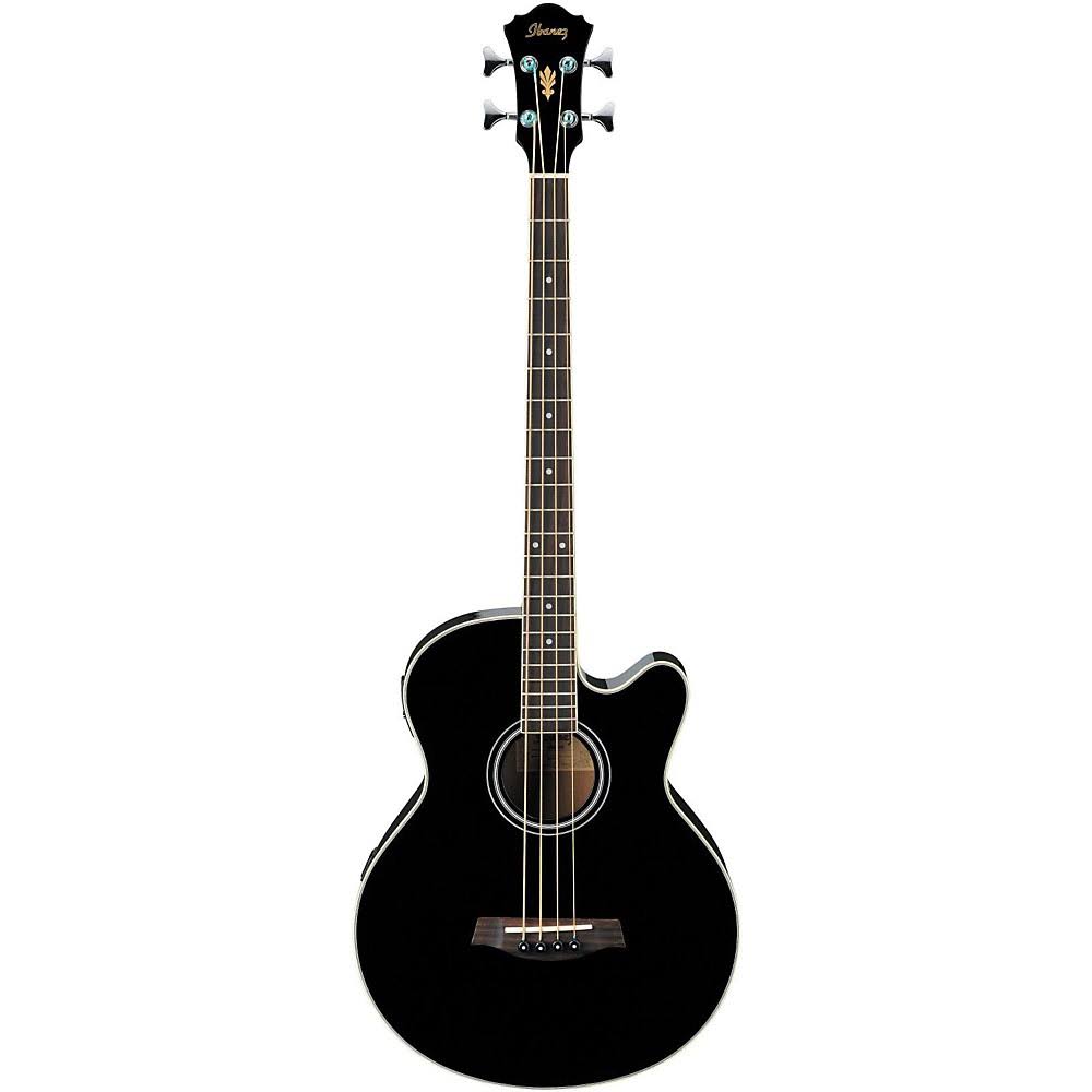 Black Acoustic-Electric Bass Y6679