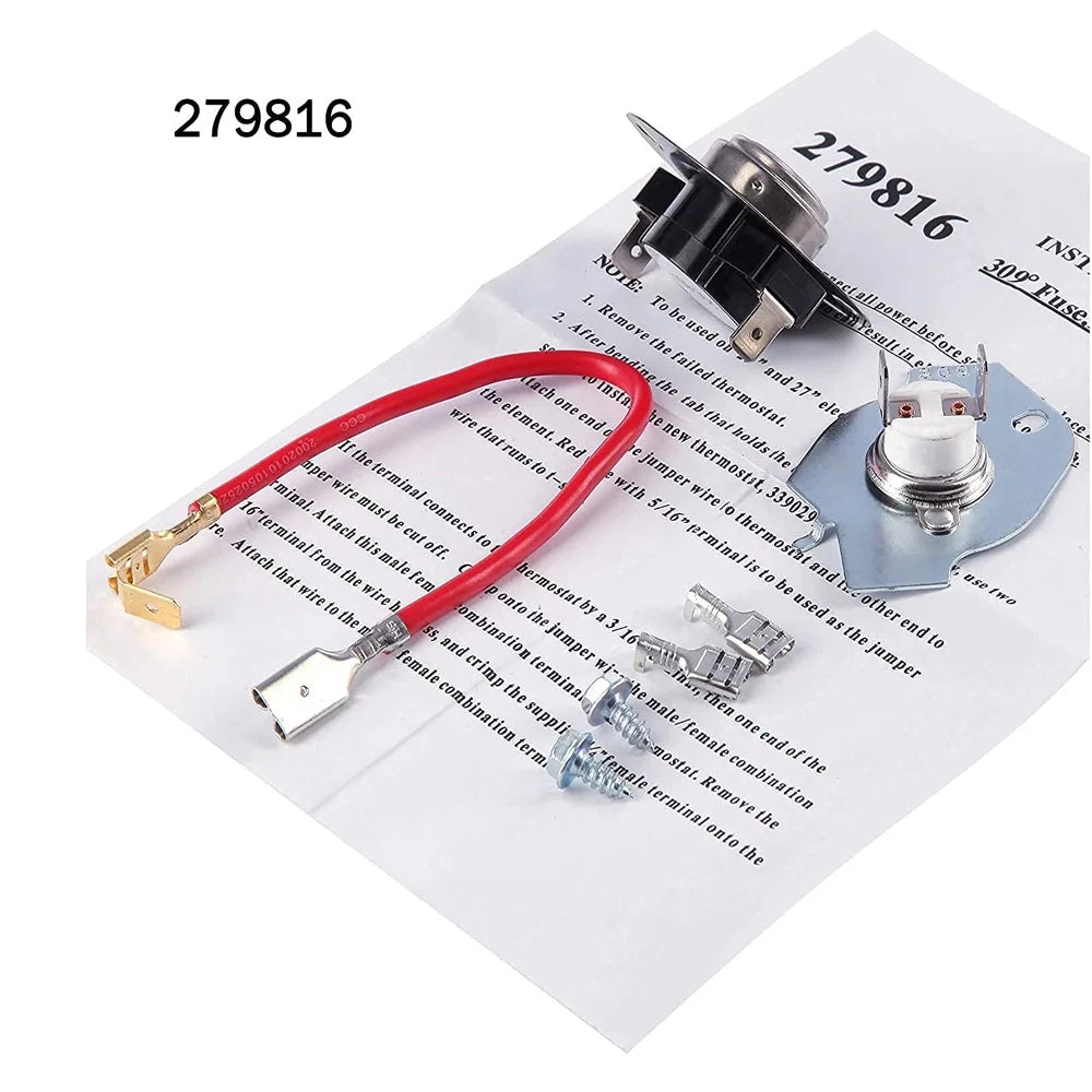 Dryer Heating Element Kit with Thermal Fuse and Thermostat T129430