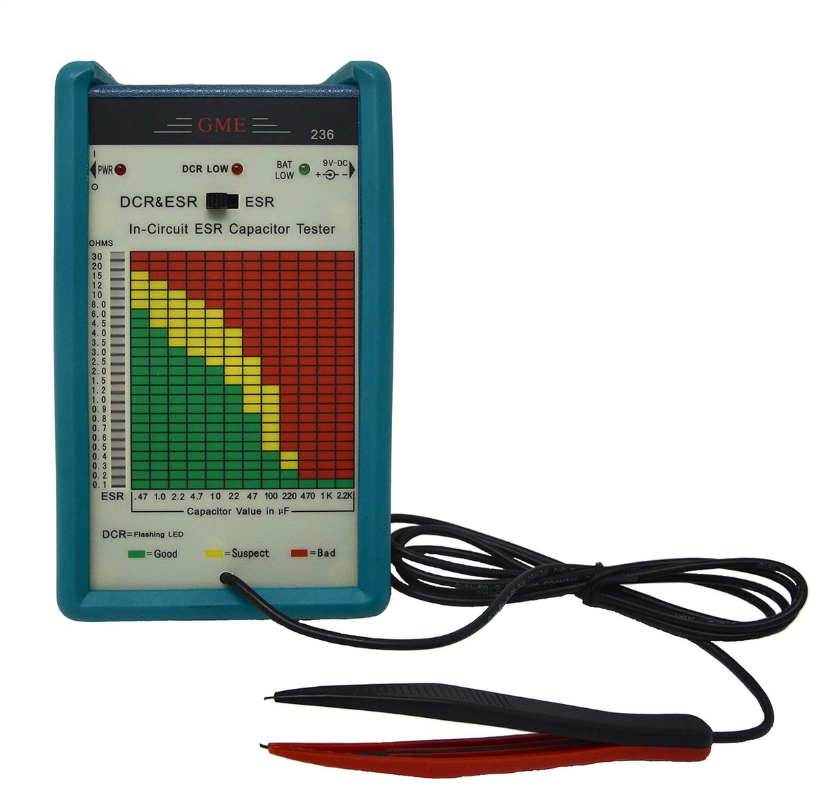 ESR Capacitor Tester Capacitance Meter H82923