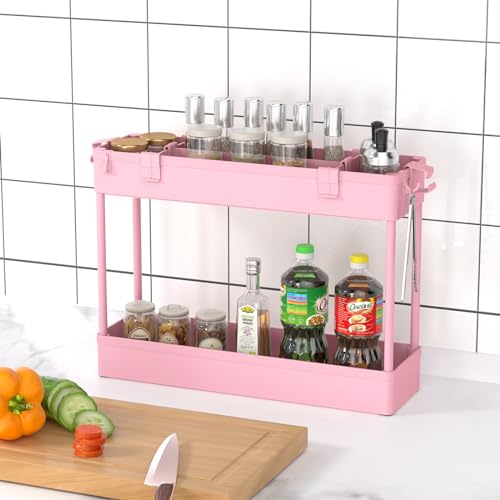 Slim Storage Cart 4 Tier White U42407