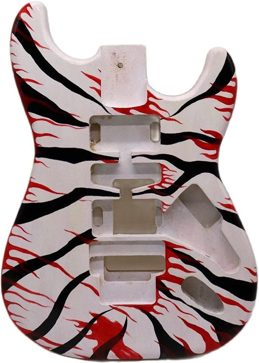 White Poplar Wood Electric Guitar Body Q806