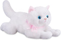 White Plush Cat Stuffed Animal Toy Set T24801