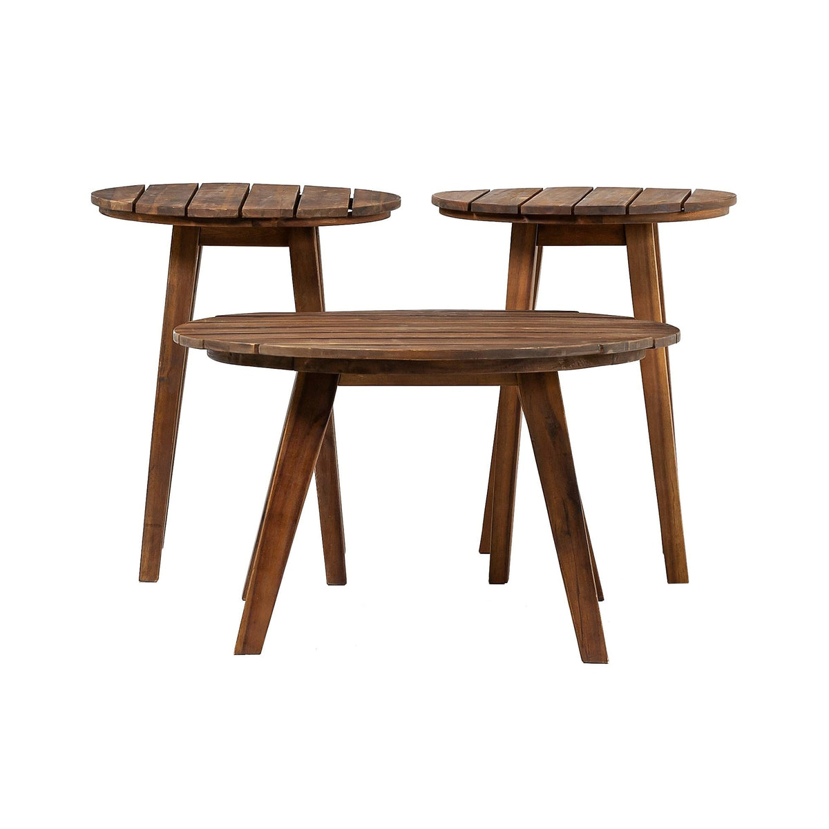 3-Piece Round Patio Table Set I314