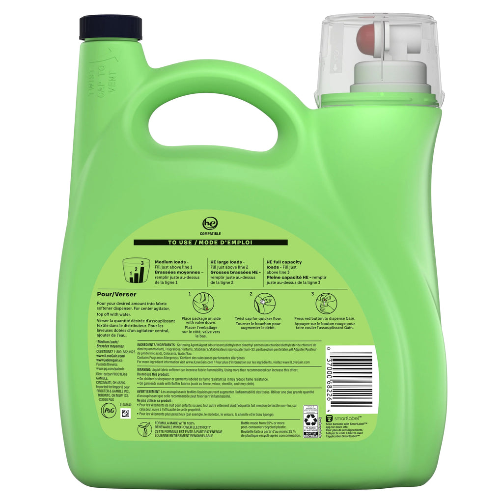 150 Fluid Ounce Liquid Fabric Softener Q96269