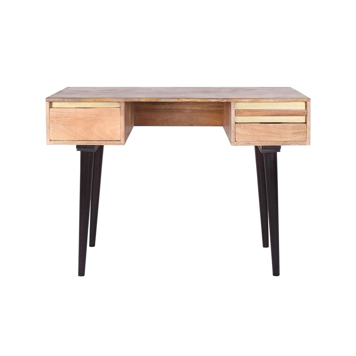3 Drawer Mango Wood Desk C9907