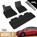 All-Weather Floor Mats for Tesla Model Y 5-Seat K684
