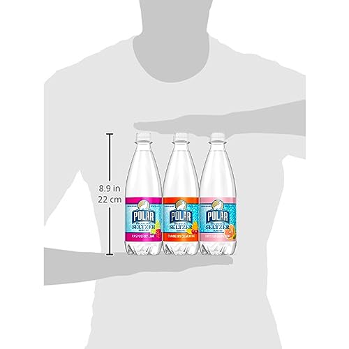 Seltzer Variety Pack Flavored Sparkling Water, 20 fl oz, 12 pack Y645998