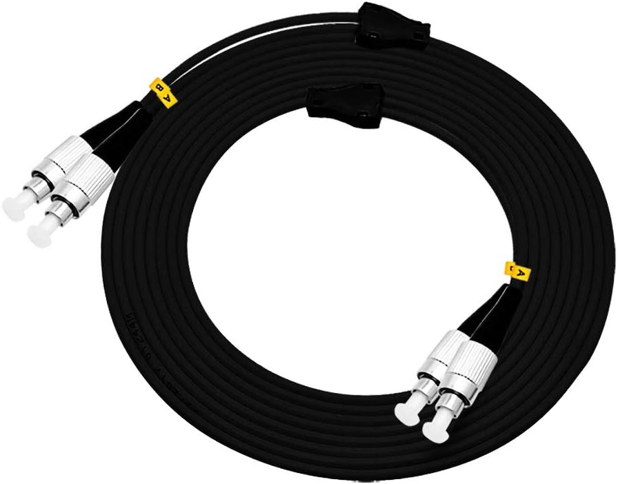 LC to LC Outdoor Armored Duplex 9/125 SM Fiber Optic Cable 300M A48258
