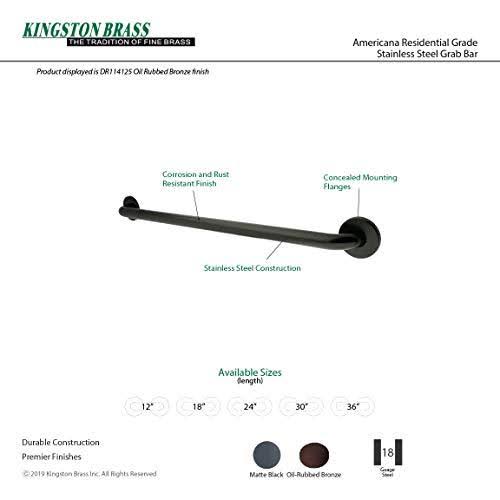 Black Decorative Grab Bar P52377