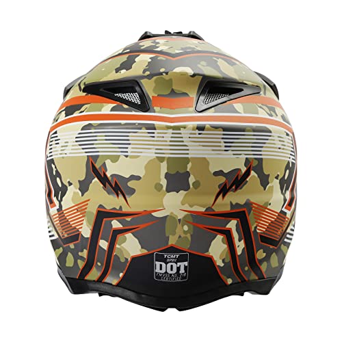 Unisex-Adult Full Face Motocross Helmets Y2197