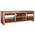 Solid Acacia Wood TV Cabinet S9193